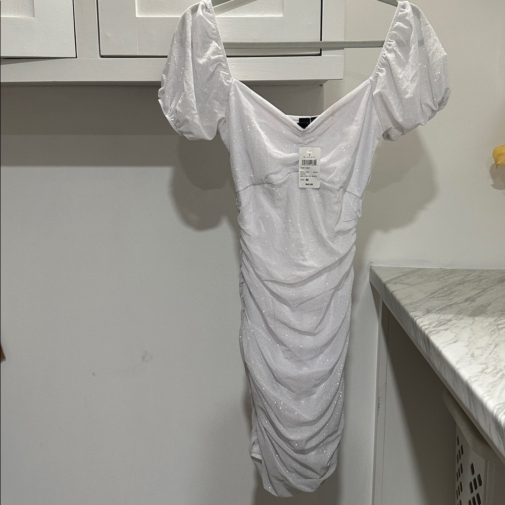 Windsor Sparkling White Dress